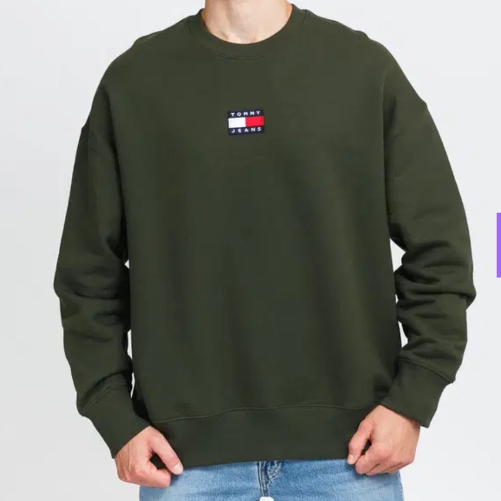 Tommy Hilfiger Badge crew neck -Large (Men’s)